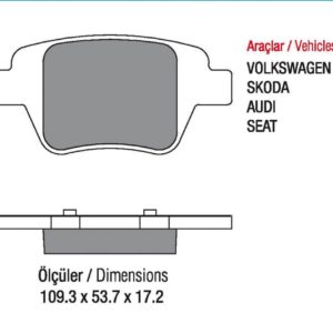 AUDl-A1, A3, ARKA SEAT-Altea, Altea XL, Leon, ARKA VW-Beetle,Caddy III,Golf IV,Jetta III,Sciroco (137-138)iTourani ARKA SKODA-Octavia(1Z3, 5E3), Superb(3T4, 3T5), Yeti(5L), ARKA (WVA:24563)