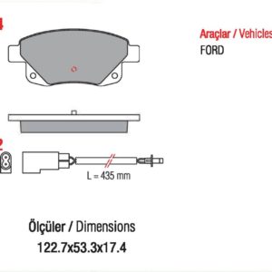 FORD-Transit VII.Transit Connect,Transit Tourneo 11, ARKA (WVA:24486)