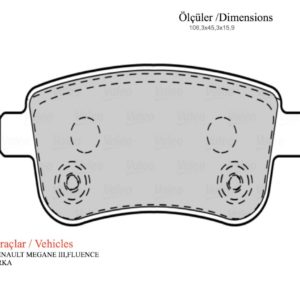 RENAULT MEGANE III,FLUENCE ARKA (WVA:24820)